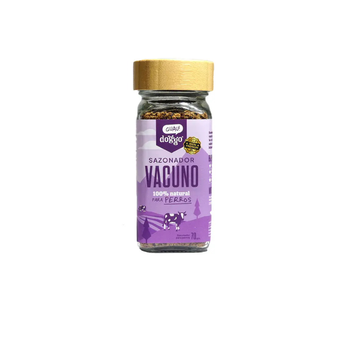 Sazonador Doggo Para Perros Sabor Vacuno - 70gr 1