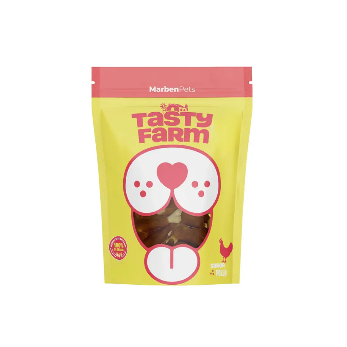 Tasty Farm Trutos de Pollo con Hueso de Calcio - 100gr 1