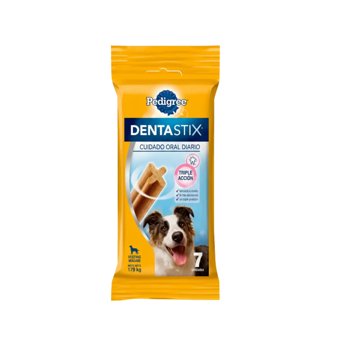 Snack Dentastix Cuidado Dental Para Perro Raza Mediana - 180gr 1