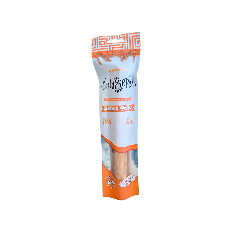 Colagepet Barrra de Colageno L Sabor Pollo 1 unidad - 105gr 1