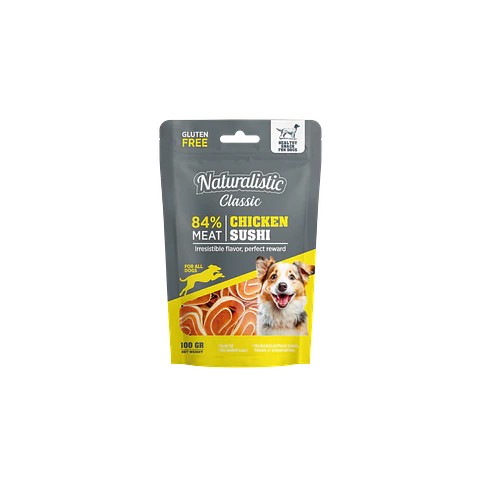 Naturalistic Classic Chicken Sushi - 100gr