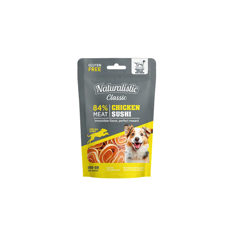 Naturalistic Classic Chicken Sushi - 100gr 1