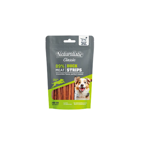 Naturalistic Classic Duck Strips - 100gr