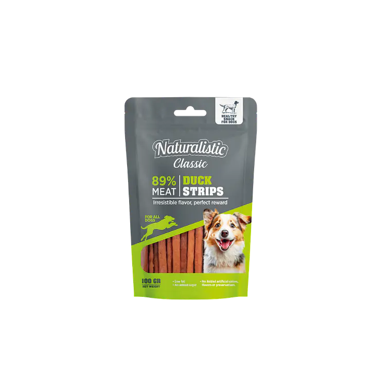 Naturalistic Classic Duck Strips - 100gr 1