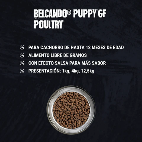 Alimento Belcando Perro Puppy Gf Poultry - 1kg
