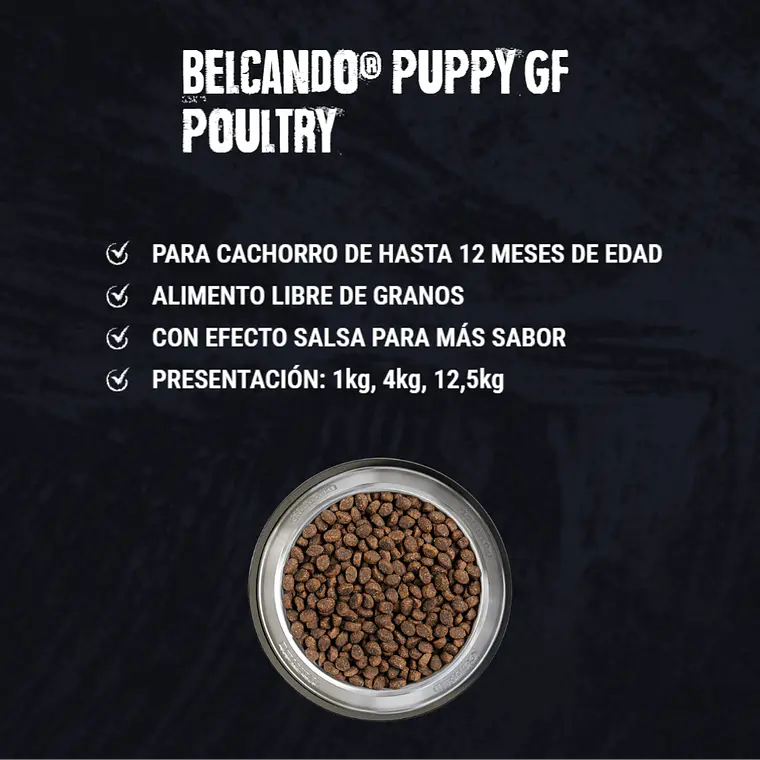 Alimento Belcando Perro Puppy Gf Poultry - 1kg 2