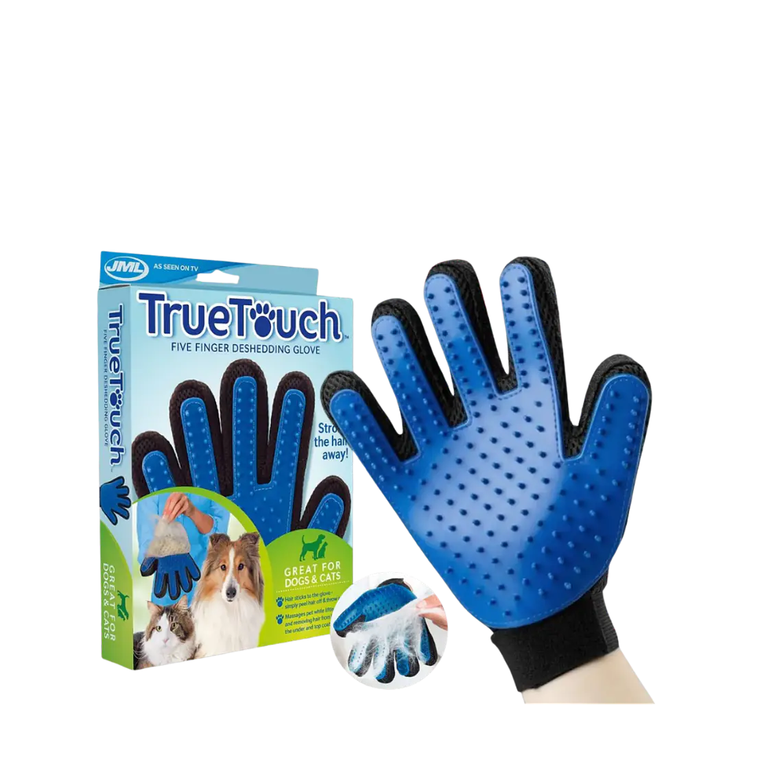Guante Especial Eliminador de Pelos TrueTouch 1