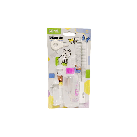 Set de Mamaderas Para Cachorros - 60ml