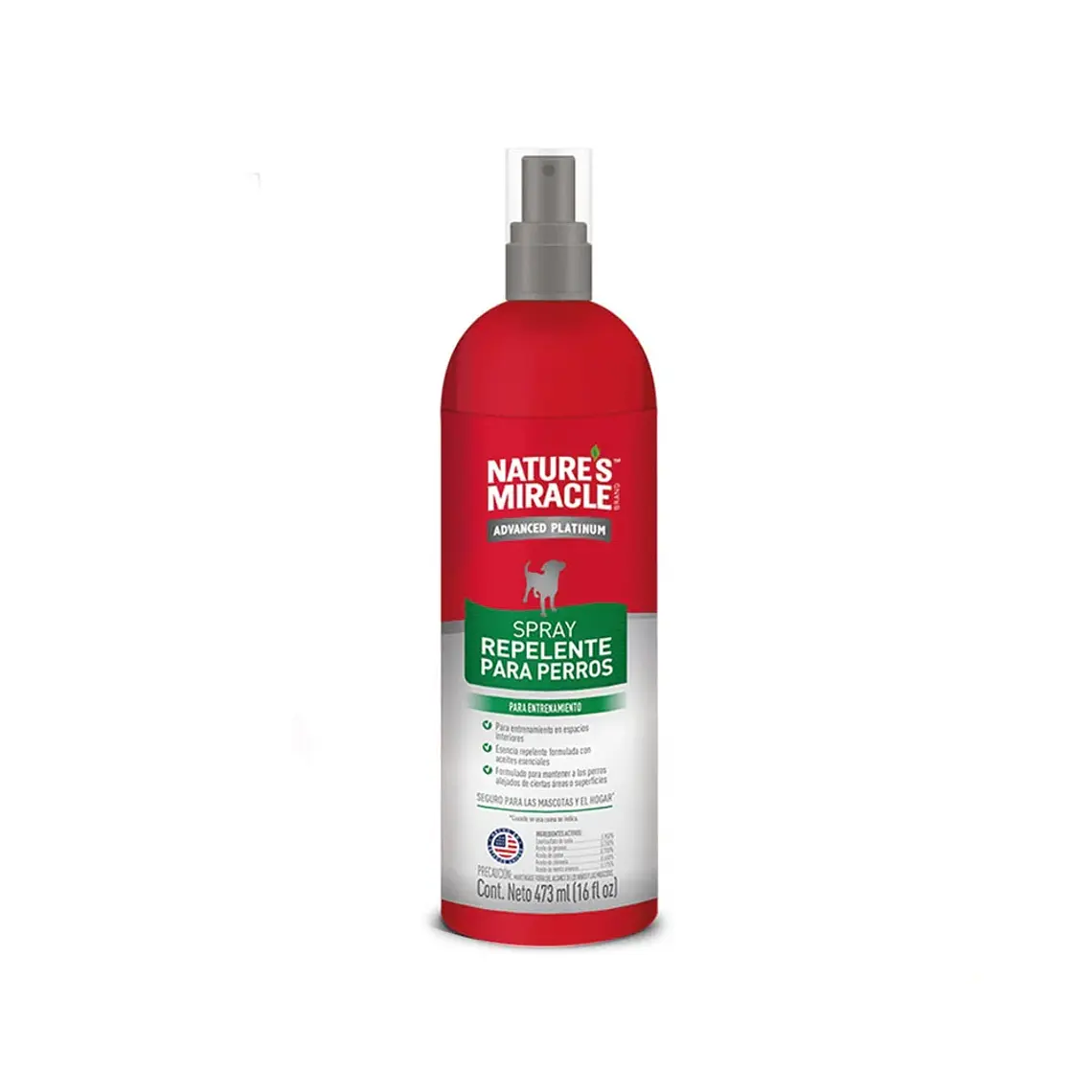 Spray Repelente de Perros Natures Miracle - 473ml 1