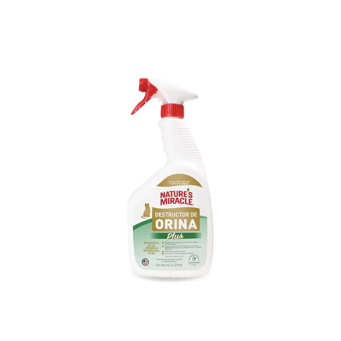 Destructor de Orina de Gatos Plus Natures Miracle - 946ml 1