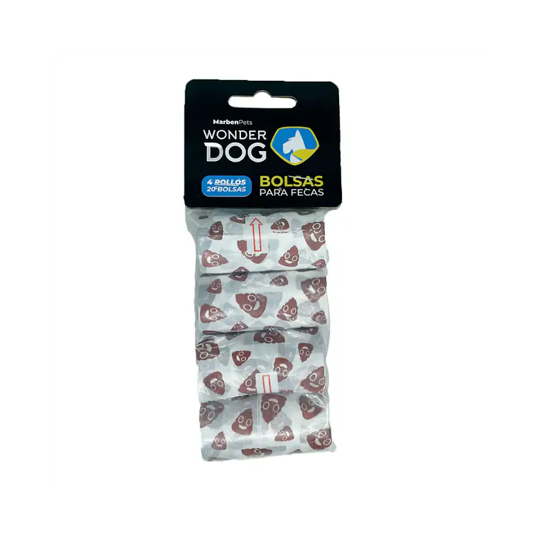Bolsas Sanitarias Para Fecas Diseños Varios 4 Rollos - 80u 2