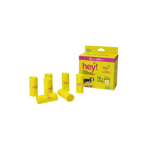 Pack Bolsas Sanitarias Para Fecas 16 rollos - 240un