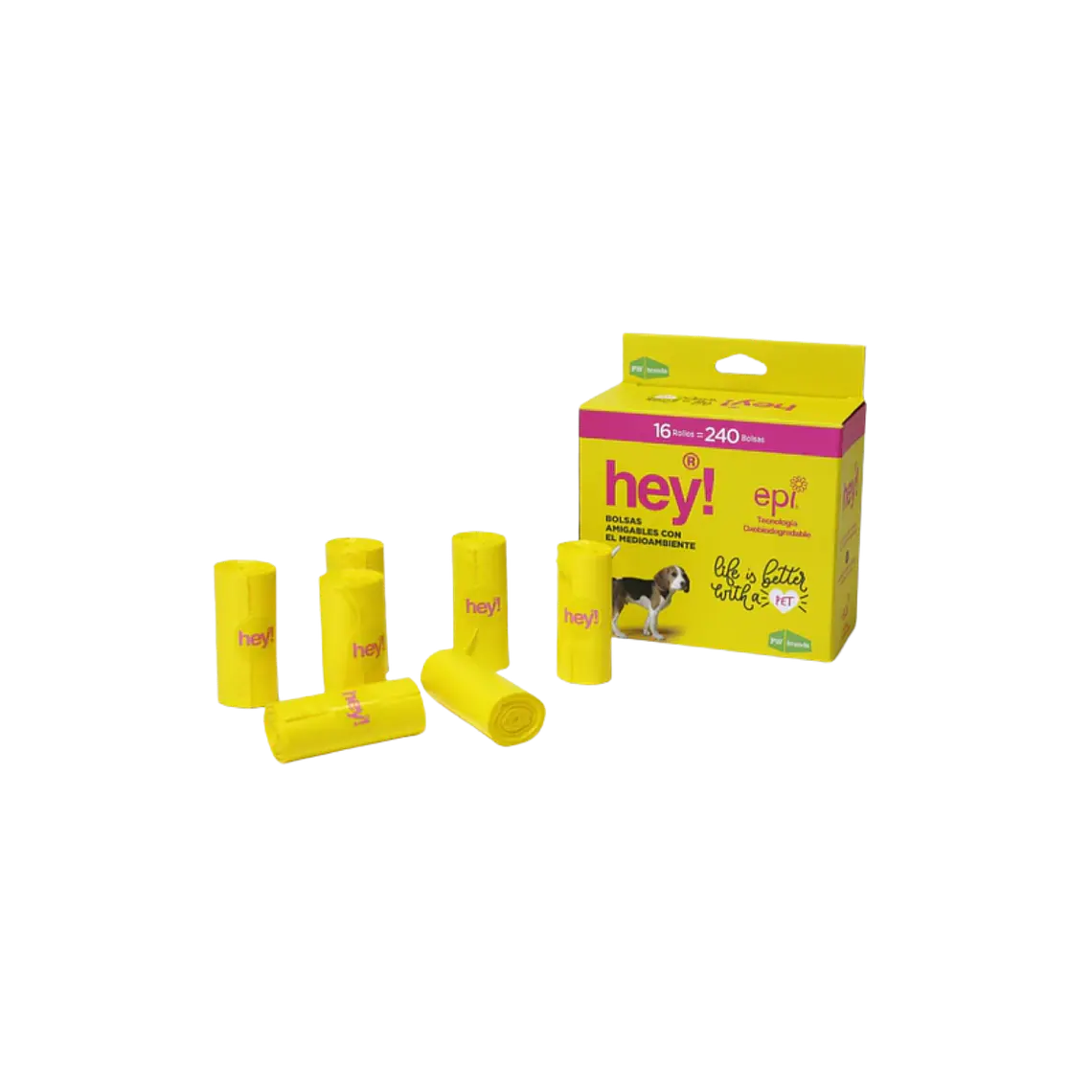 Pack Bolsas Sanitarias Para Fecas 16 rollos - 240un 2