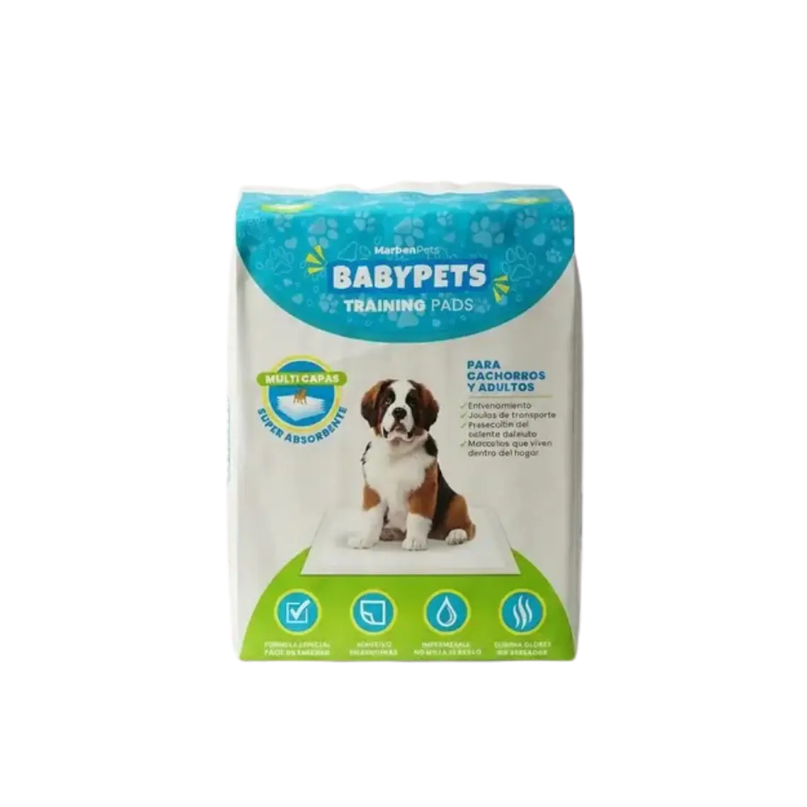 Sabanilla Baby Pets Training Pads 30 unidades - 90 x 60cm 1