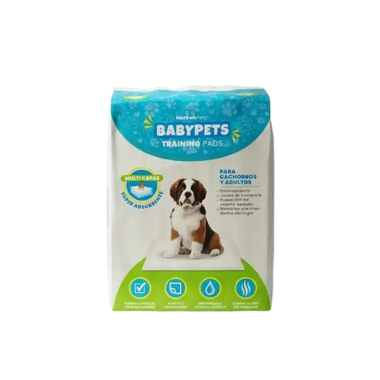 Sabanilla Baby Pets Training Pads 30 unidades - 90 x 60cm 1