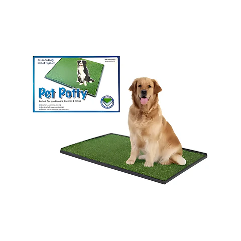 Baño Ecologico Para Perros Bandeja 3 Capas Tamaño Grande - 76 x 50cm 
