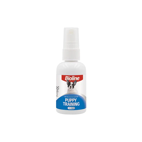 Spray Bioline Puppy Trainer Educador Sanitario - 50ml