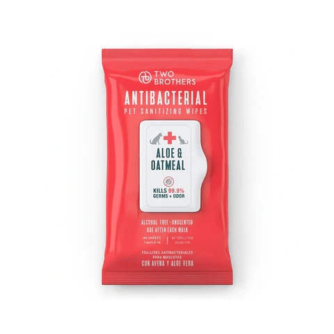 Toallas Humeda Anti Bacterial Two Brothers - 40u