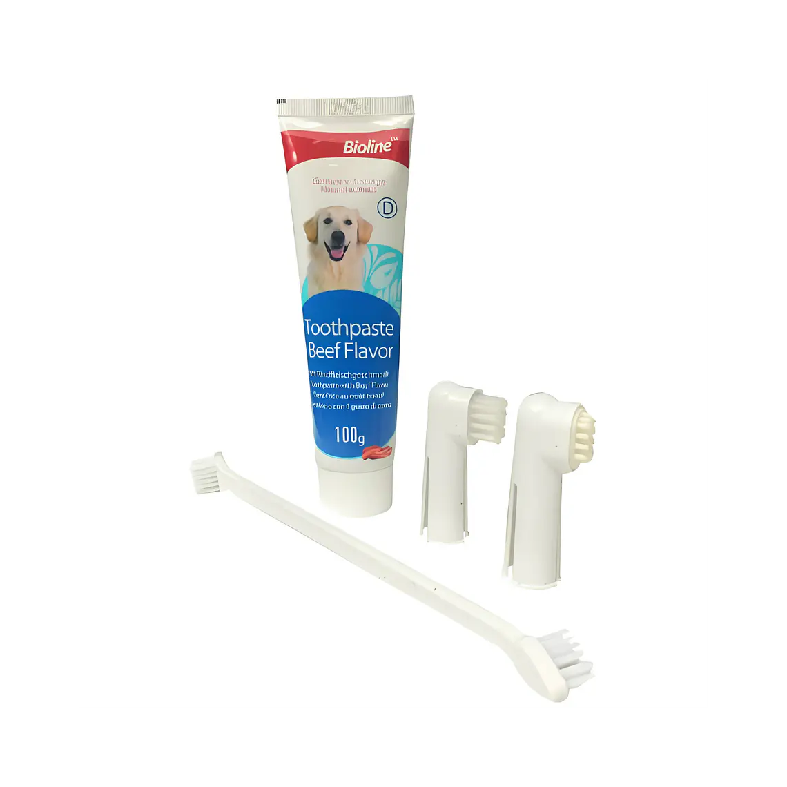 Set Bioline de Higiene Dental Para Perros Sabor Pollo 2