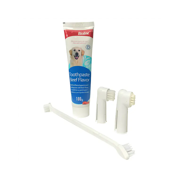 Set Bioline de Higiene Dental Para Perros Sabor Pollo 2