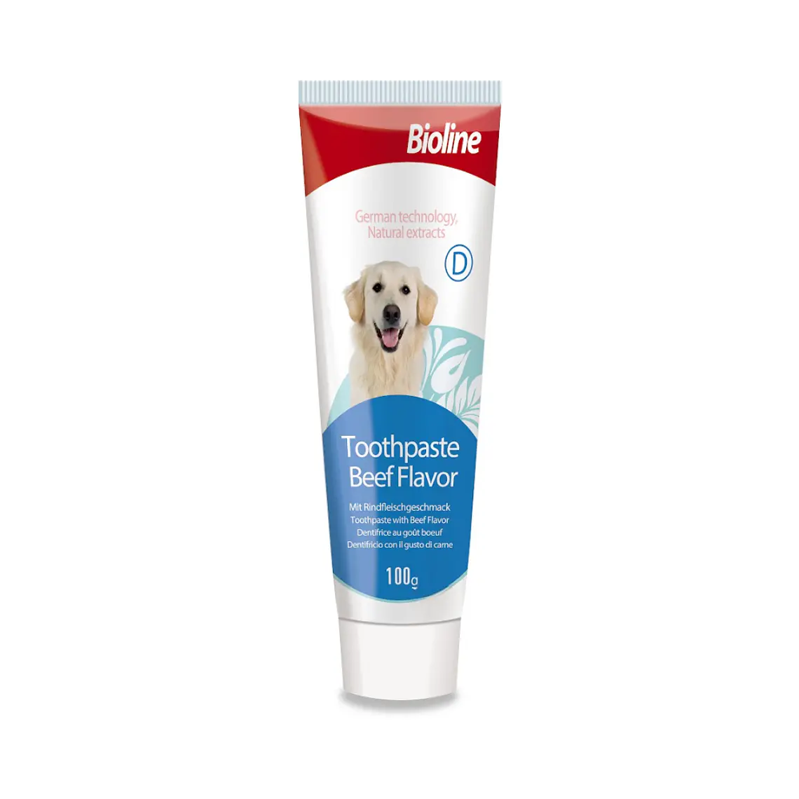Pasta Dental Bioline Para Perros Sabor Carne - 100gr 1
