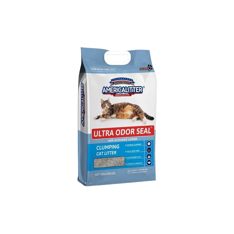 Arena Odour Seal Carbon Activado American Litter - 15kg 1