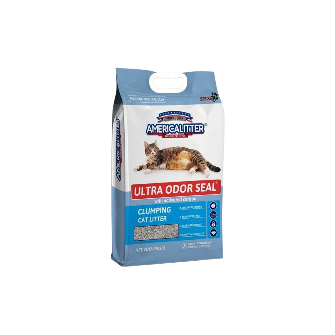 Arena Odour Seal Carbon Activado American Litter - 7kg 1