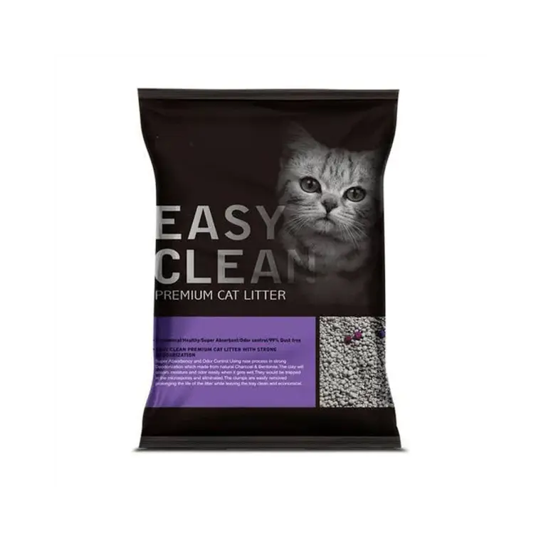 Arena Sanitaria de Bentonta con Aroma Lavanda Easy Clean - 20kg 1