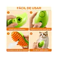 Peine para Mascotas con Rociador Cargador USB Fluffy Pets - Miniatura 2
