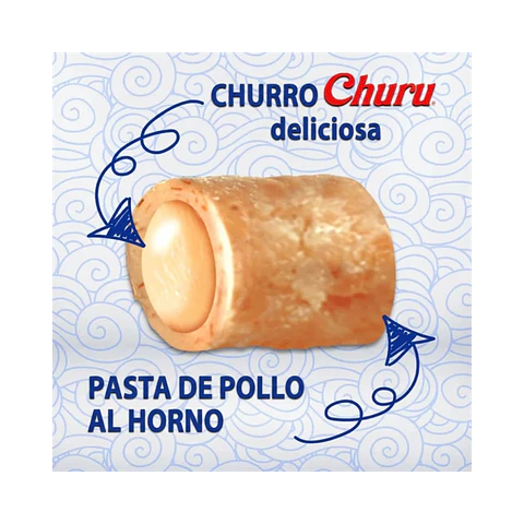Churu Fun Bites Gato Sabor Pollo 3 Pack USA743- 60gr