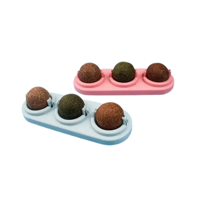 Set de Bolas Giratorias con Catnip Wonder Cat 2