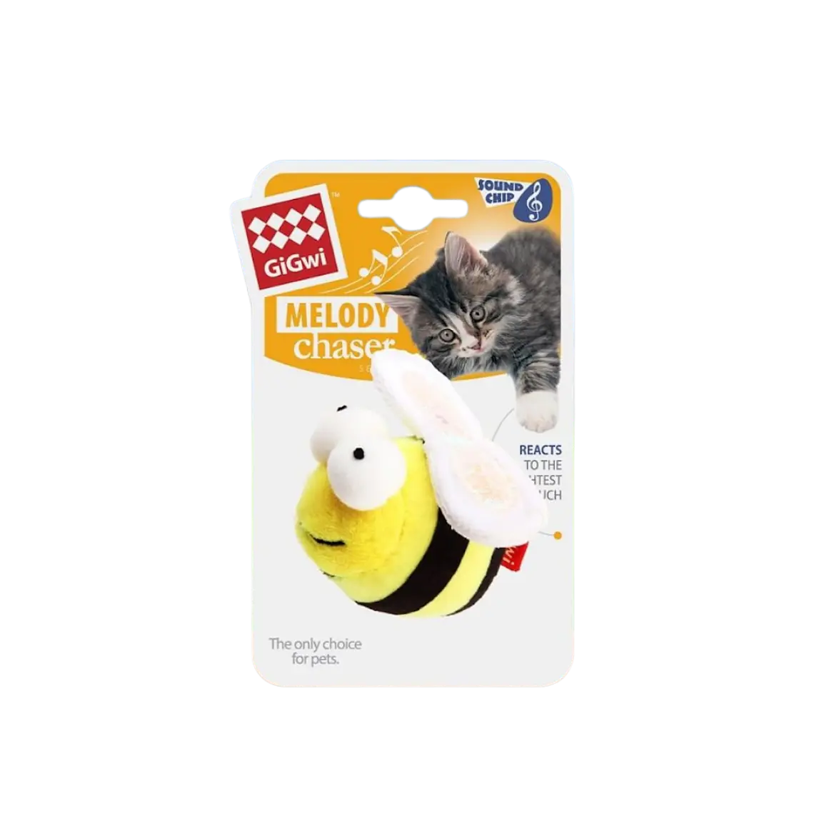 Peluche de Abeja Melody Chaser con Sonido Gigwi 1