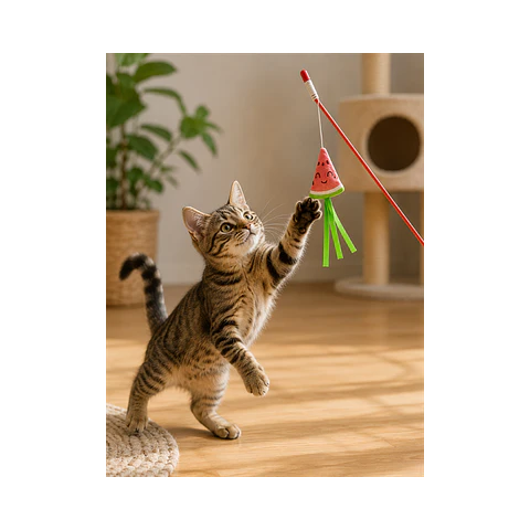 Varilla para Gatos Sandia 46cm Hey!