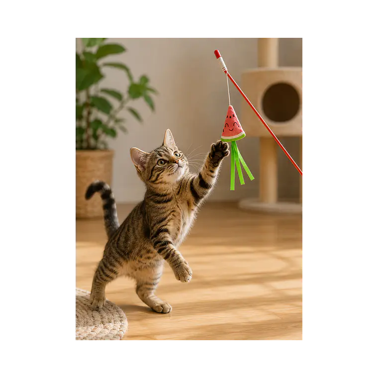 Varilla para Gatos Sandia 46cm Hey! 2