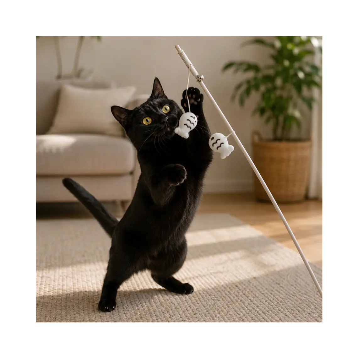 Varilla para Gatos 2 Pescaditos Wonder Cat 2