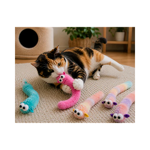 Raton Color Arcoiris con Catnip Wonder Cat