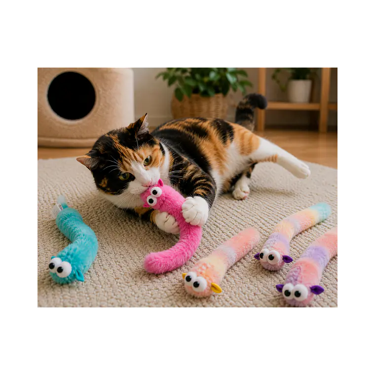 Raton Color Arcoiris con Catnip Wonder Cat 2