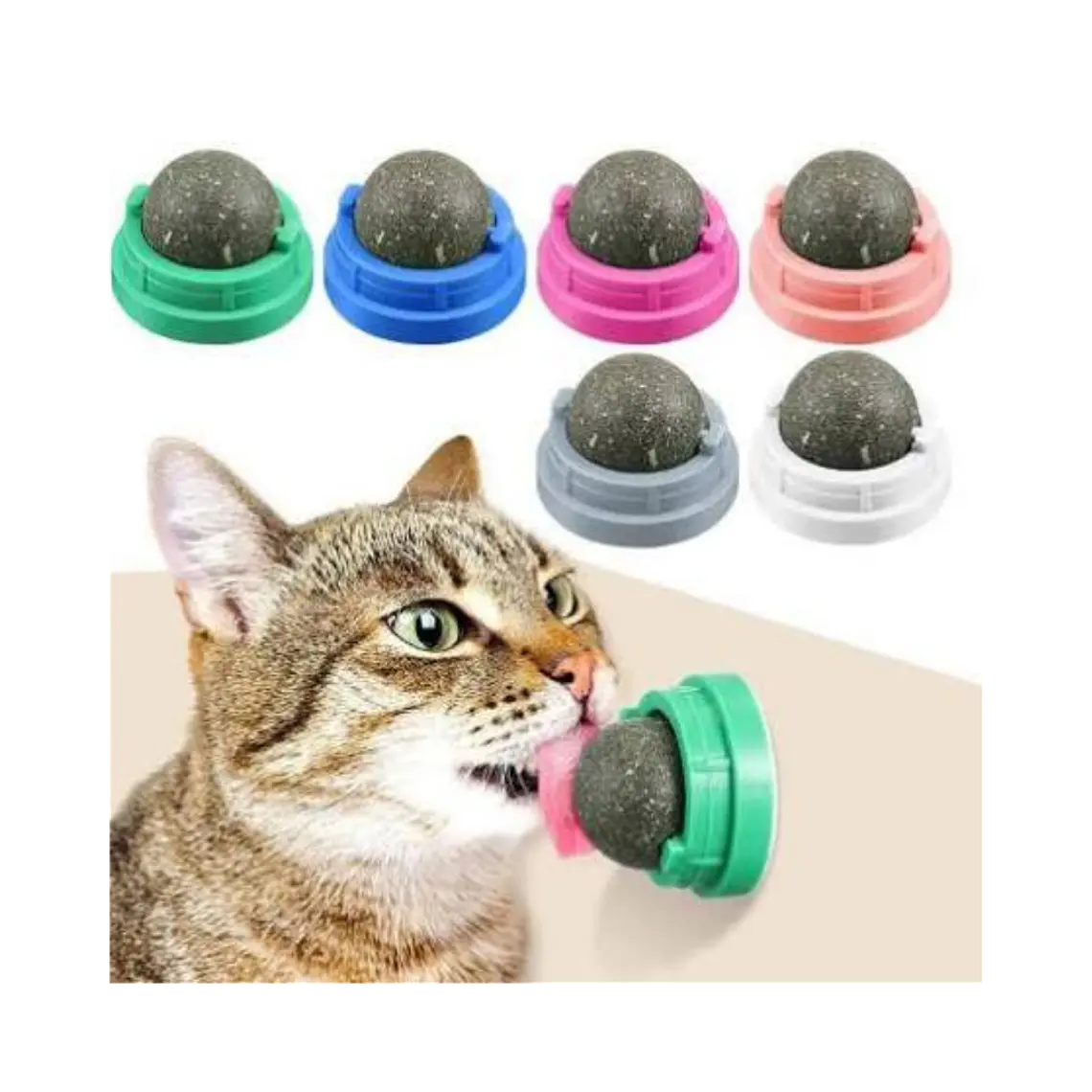 Bola de Catnip con Pegamento Buen Amigo 1