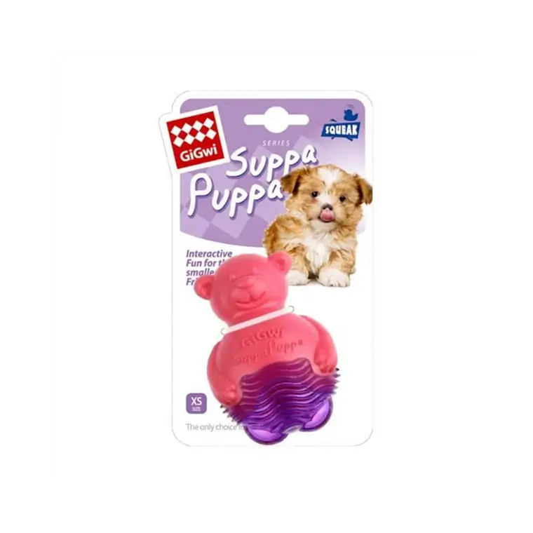 Suppa Puppa Oso Rosado Gigwi 1