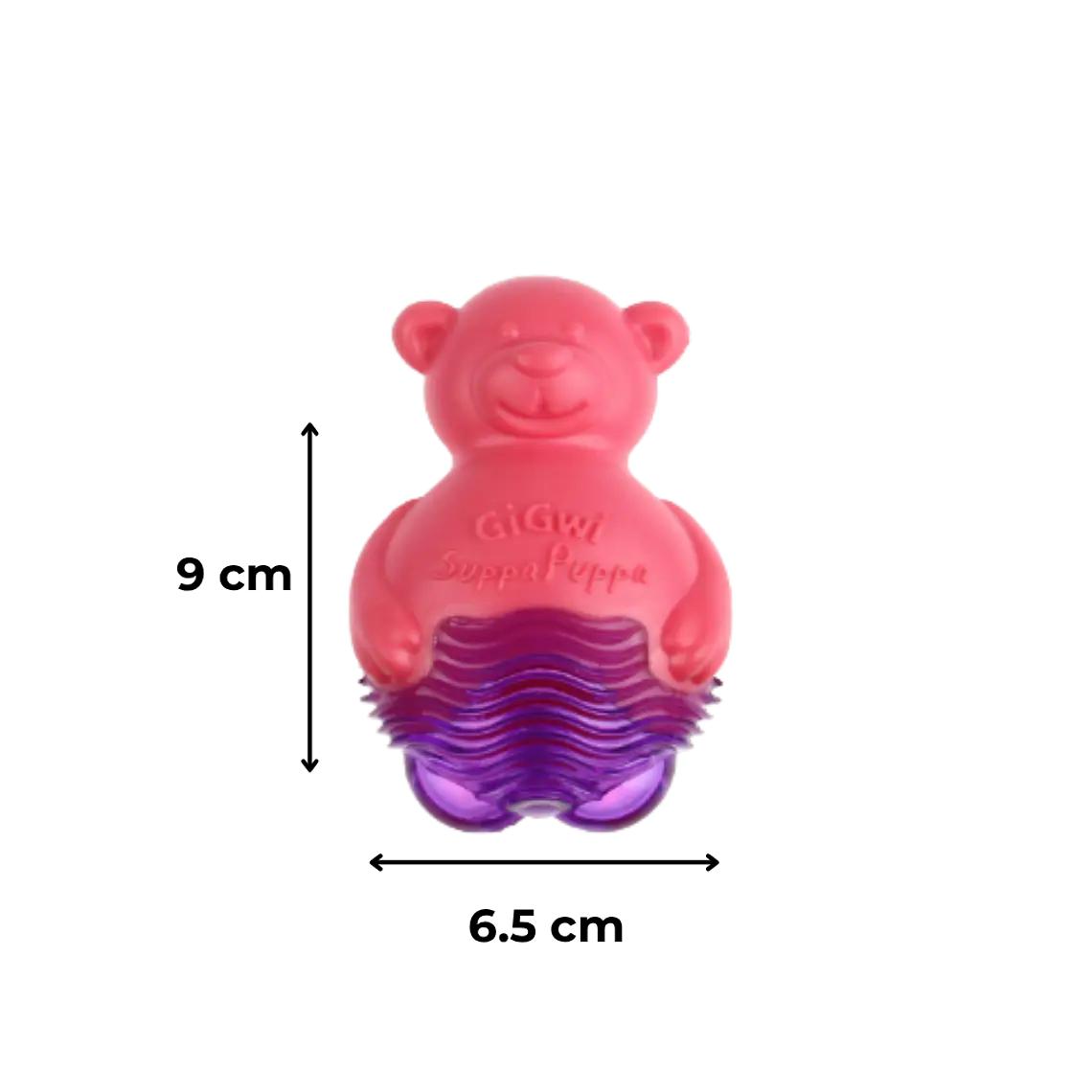Suppa Puppa Oso Rosado Gigwi 2