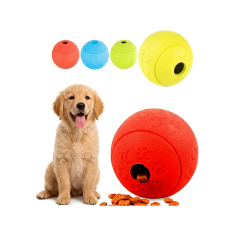 Pelota Dispensador de Snack 8cm Warrior 