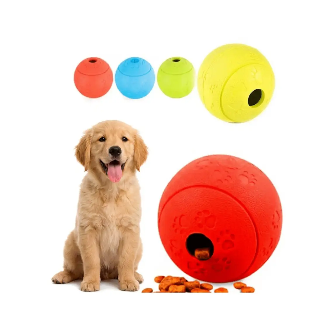 Pelota Dispensador de Snack 8cm Warrior  2