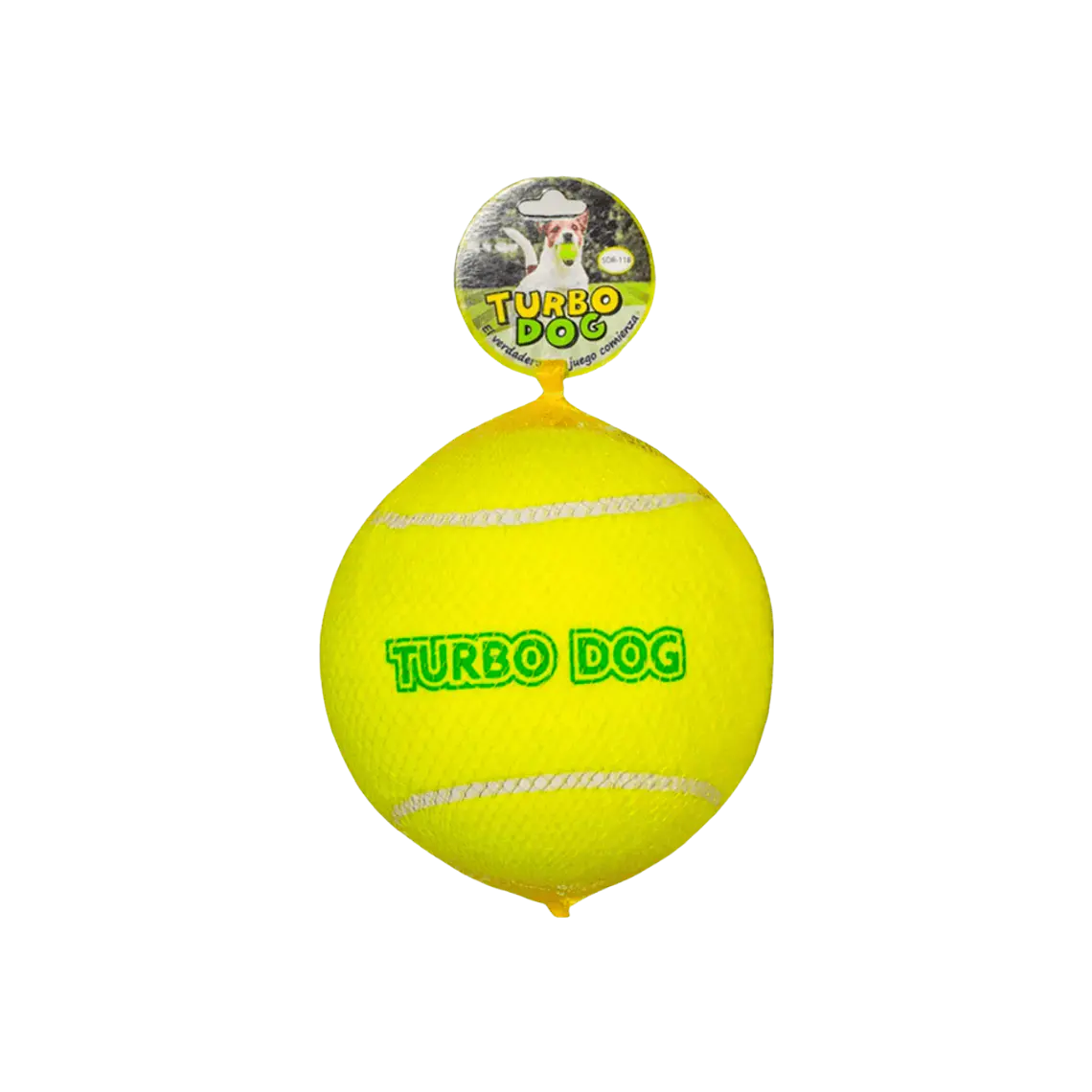 Pelota de Tenis con Sonido 8cm TurboDog 1