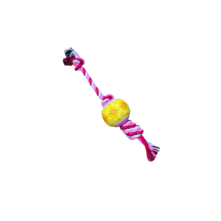 Cuerda Trenzada con Pelota de Tenis 33cm Warrior 2