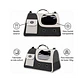 Bolso Transportador para Mascotas Gris - 1015MBI - Miniatura 2