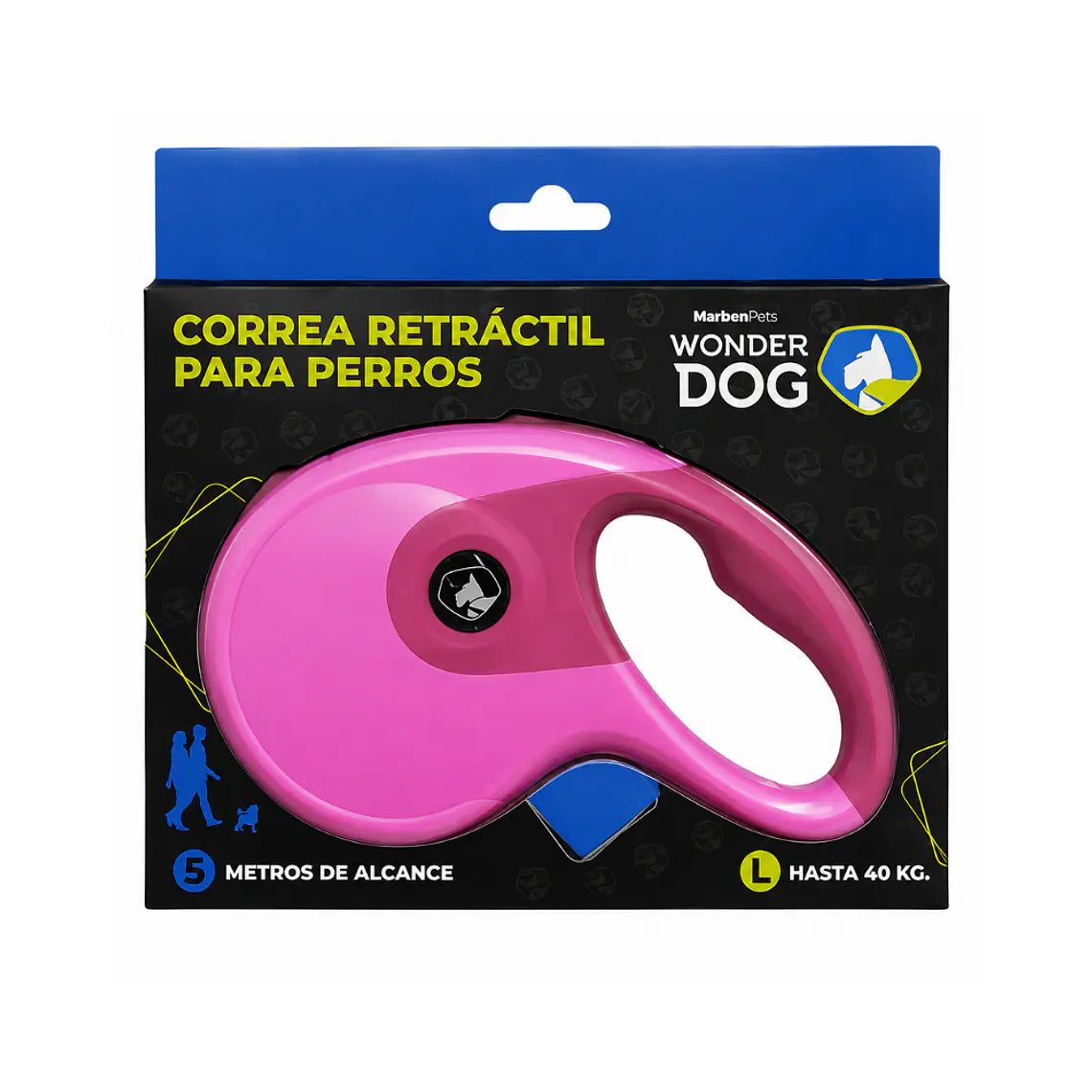 Correa Retractil Colores Surtidos 5mts - LS154 1