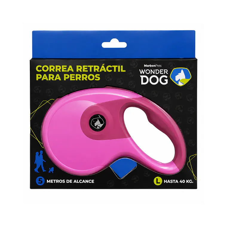Correa Retractil Colores Surtidos 5mts - LS154 1