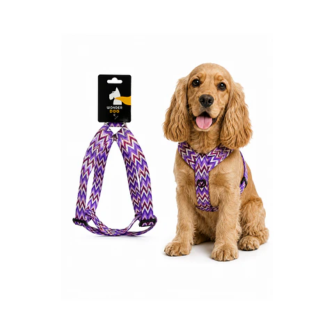 Arnés Para Perro Diseño Full Color Talla M - WD691
