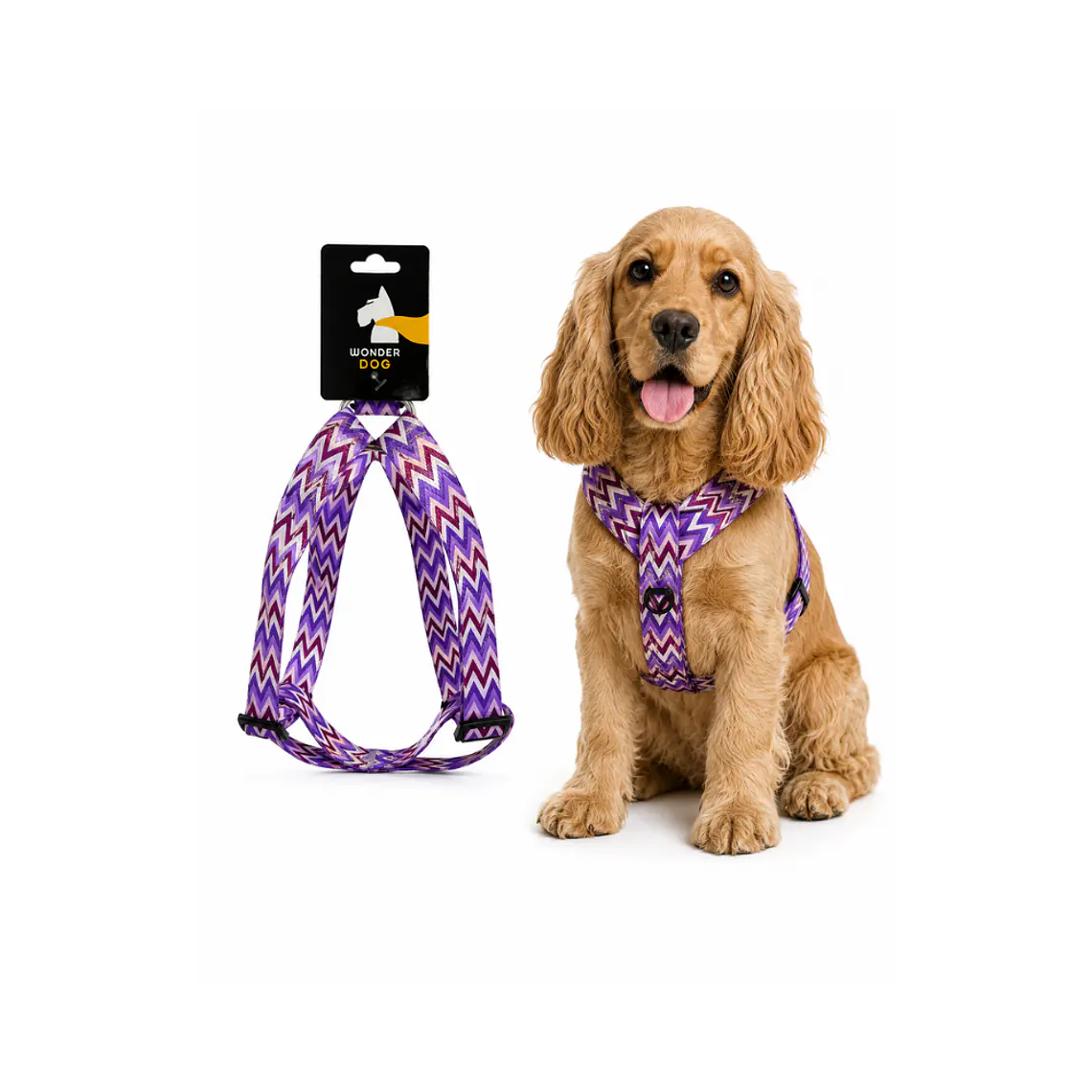 Arnés Para Perro Diseño Full Color Talla M - WD691 1
