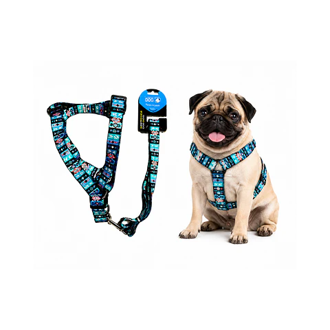 Correa + Arnés para Perros Diseño Nativo Talla S - WD926929